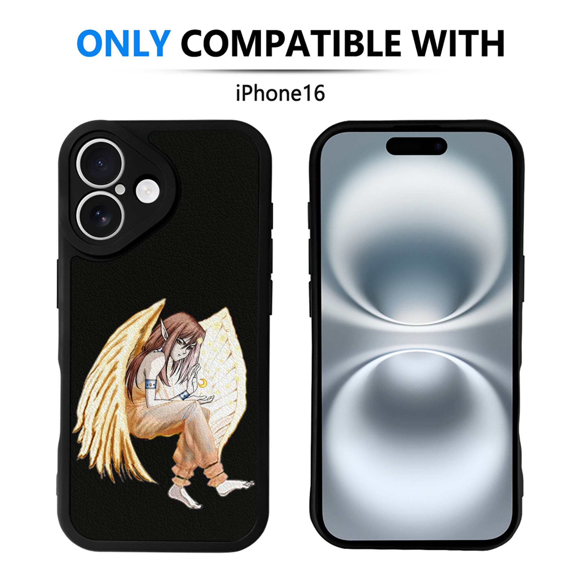 遊☆戯☆王 Yu-Gi-Oh! 【iPhone 16シリーズ対応】シリコンスマホケース（レザー調） 材質：シリコン